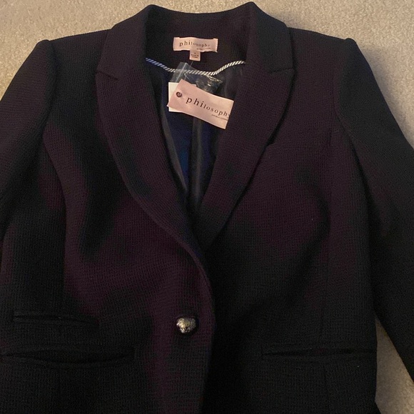 NWT philosophy suit jacket size 4 - Picture 14 of 14